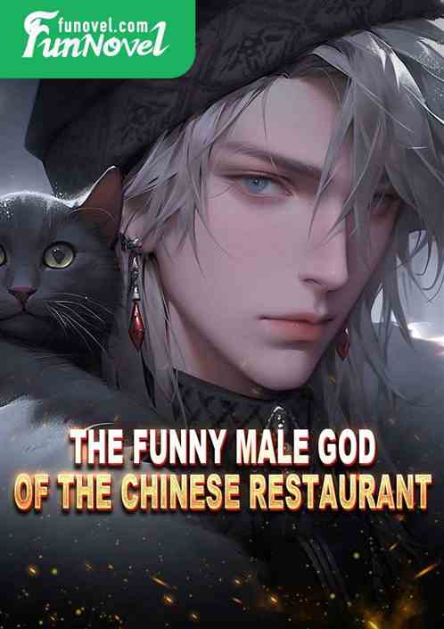 The funny male god of the Chinese restaurant