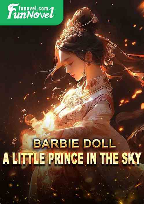 Barbie doll, a little prince in the sky