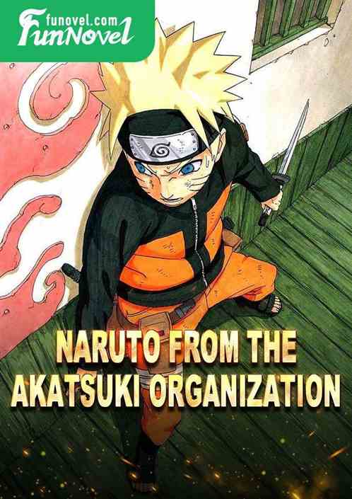 Naruto from the Akatsuki Organization