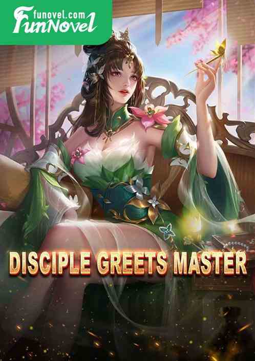 Disciple greets Master!