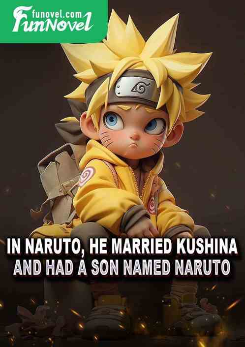 In Naruto, he married Kushina and had a son named Naruto!