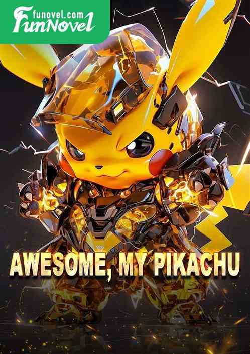 Awesome, my Pikachu