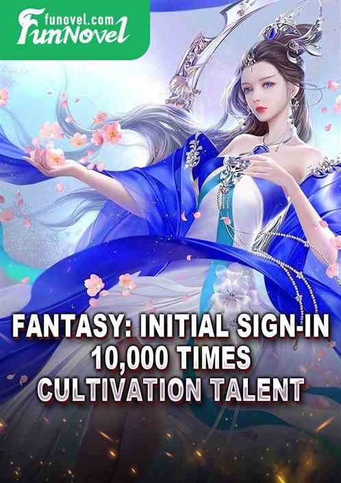 Fantasy: Initial sign-in: 10,000 times cultivation talent