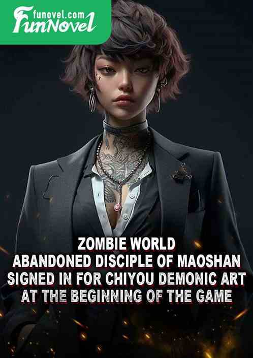 Zombie World: Abandoned disciple of Maoshan, signed in for Chiyou Demonic Art at the beginning of the game