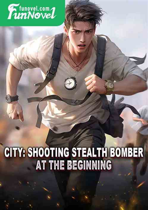 City: Shooting Stealth Bomber at the Beginning