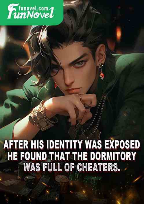 After his identity was exposed, he found that the dormitory was full of cheaters.