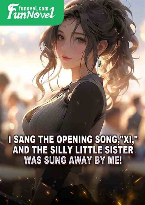 I sang the opening song,