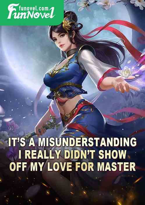 Its a misunderstanding. I really didnt show off my love for Master.