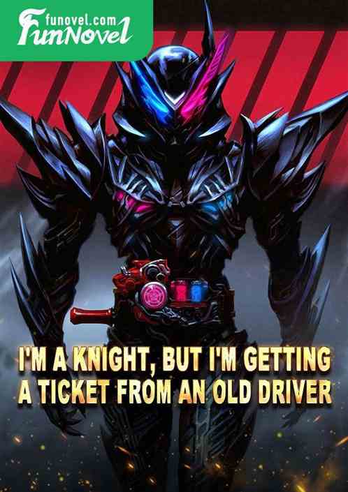 I'm a knight, but I'm getting a ticket from an old driver.