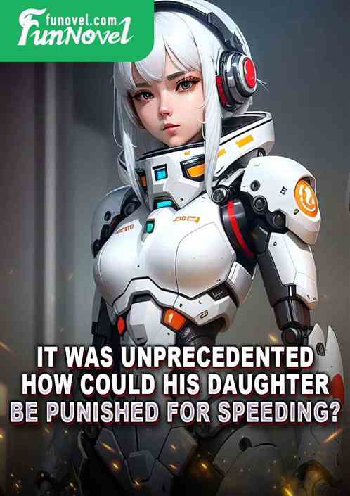 It was unprecedented! How could his daughter be punished for speeding?