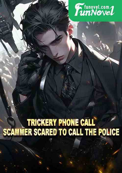 Trickery phone call, scammer scared to call the police