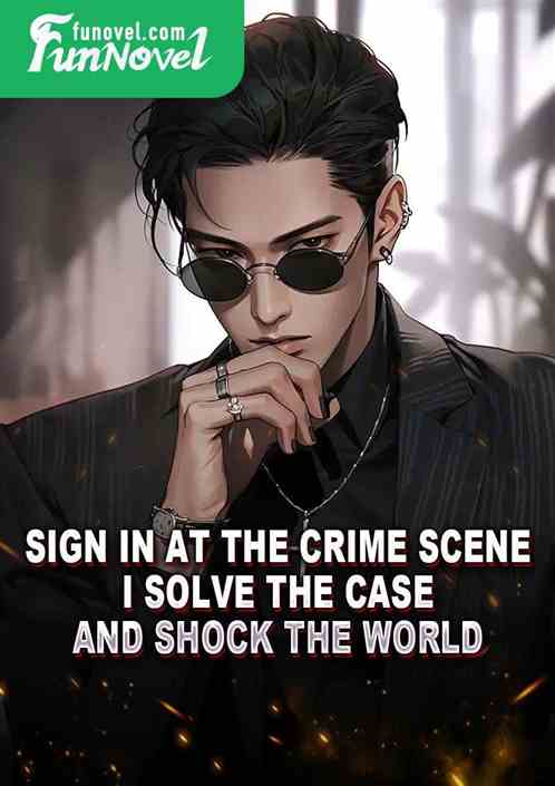 Sign in at the crime scene, I solve the case and shock the world