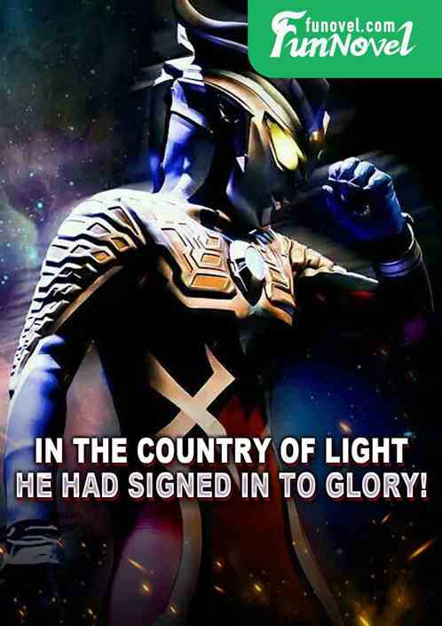 In the Country of Light, he had signed in to Glory!