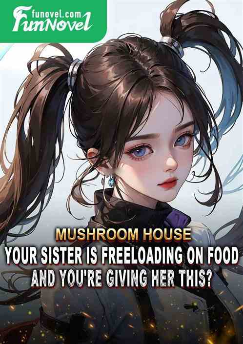 Mushroom House: Your sister is freeloading on food, and you're giving her this?