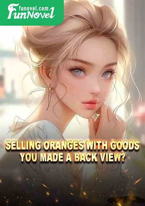 Selling oranges with goods, you made a back view?