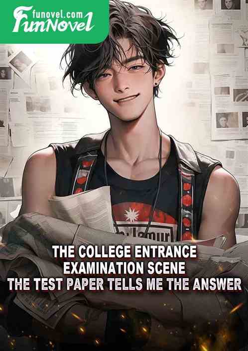 The college entrance examination scene: The test paper tells me the answer