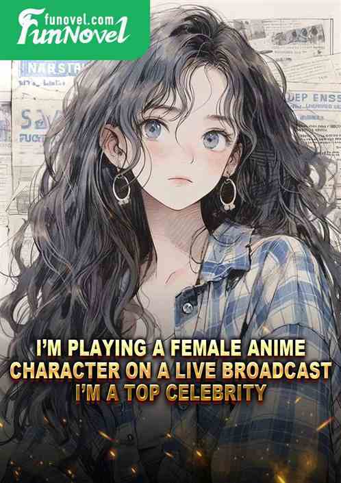 Im playing a female anime character on a live broadcast, Im a top celebrity