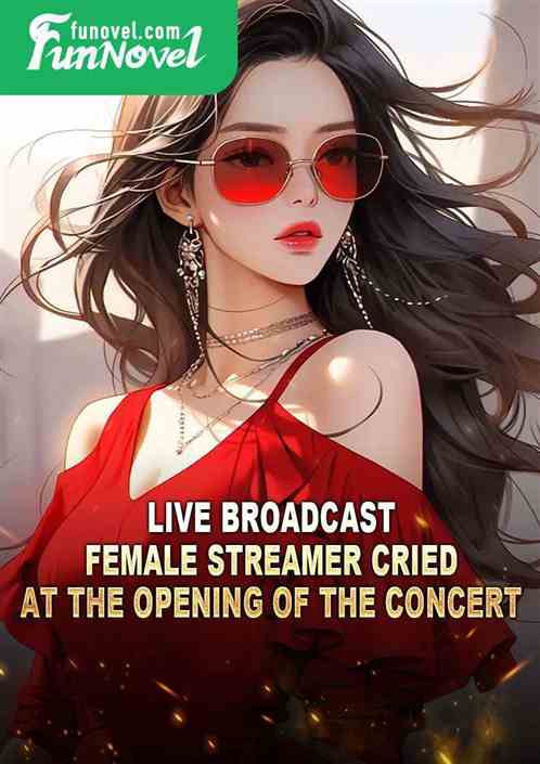 Live broadcast: Female streamer cried at the opening of the concert