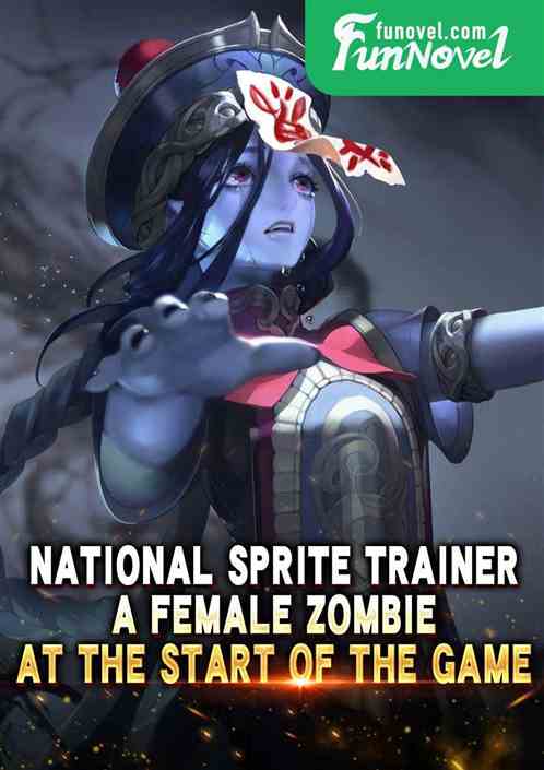 National Sprite Trainer: A female zombie at the start of the game