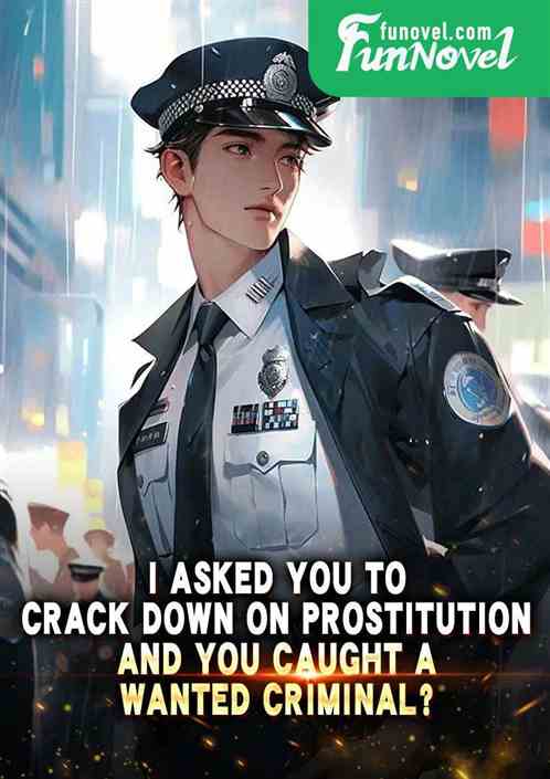 I asked you to crack down on prostitution, and you caught a wanted criminal?