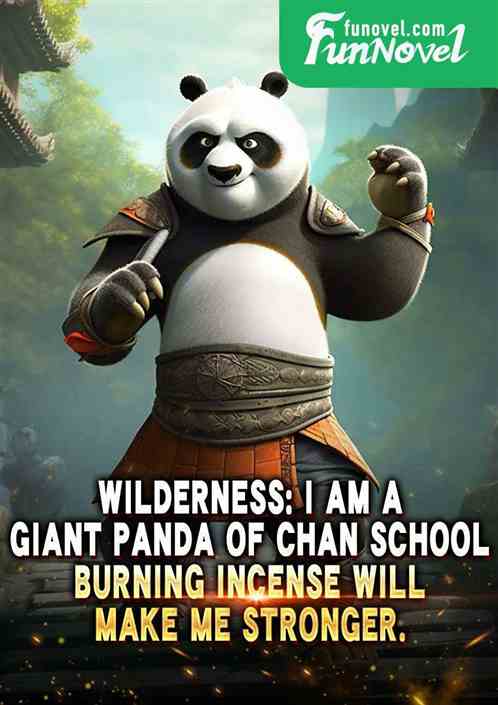 Wilderness: I am a giant panda of Chan School. Burning incense will make me stronger.