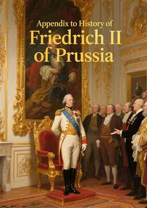 Appendix to History of Friedrich II of Prussia