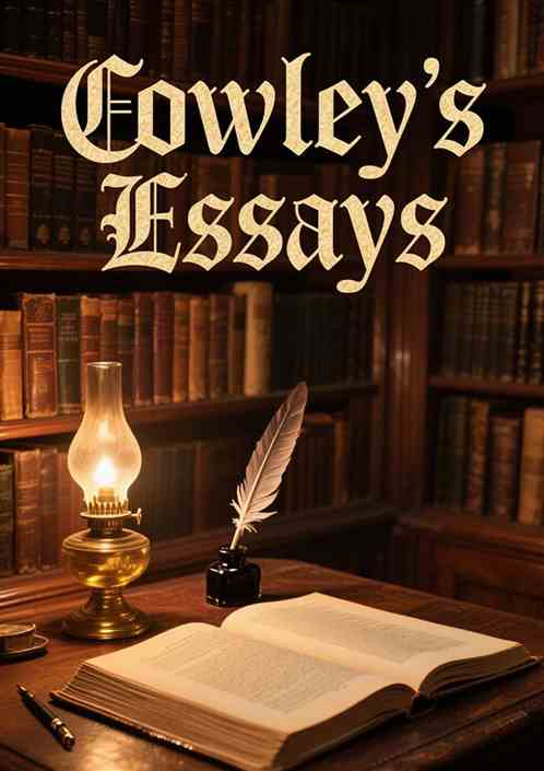 Cowley's Essays