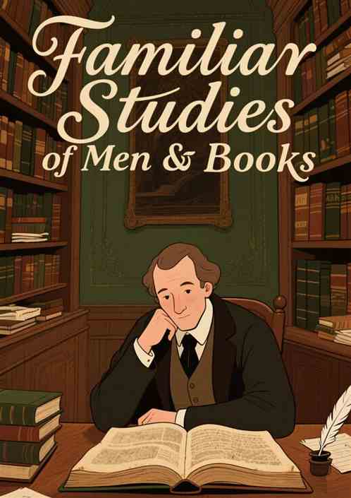 Familiar Studies of Men and Books Familiar Studies of Men and Books