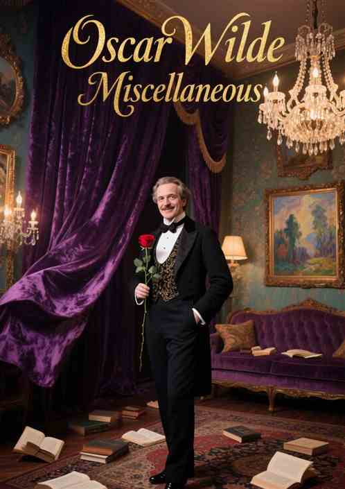 Oscar Wilde Miscellaneous Oscar Wilde Miscellaneous