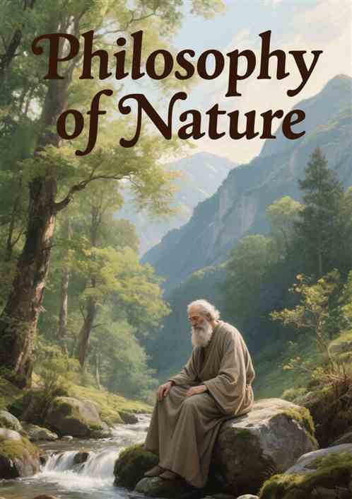 Philosophy of Nature Philosophy of Nature
