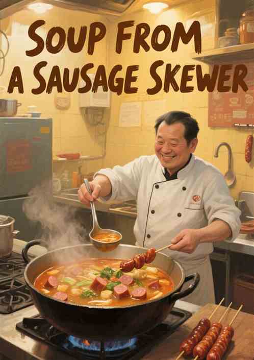 Soup from a Sausage Skewer